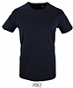 Camiseta Algodon Biologico Hombre Milo Sols - Color French Marino